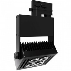 Φωτιστικό LED Ράγας 40W 230V 3200lm 36° 4000K Λευκό Φως 4 Καλωδίων Μαύρο 5942 Light